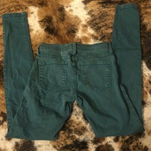 Flying Monkey Green skinny jeans size 1